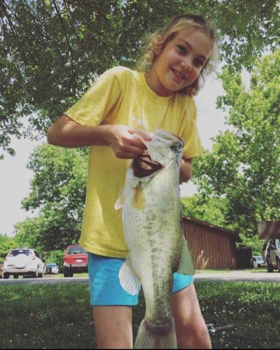 BTB member Selicity shows off her big catch!