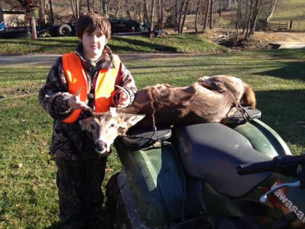 Phillip Clark with a nice 5 point buck