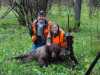 13-year-old Kayla from Hurricane with her ligh colored cinnamon bear taken 5-30-13